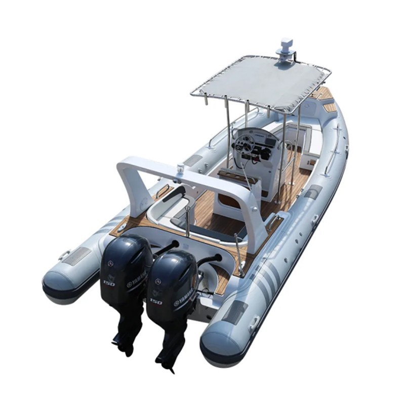 fiberglass hull inflatable boat